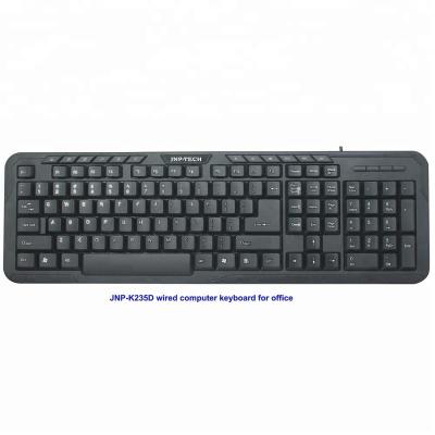 China Good Price ERGONOMIC Wholesale Multimedia Computer Wired OEM Keyboard for sale