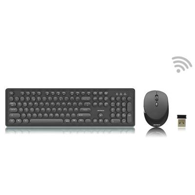 China 104 Keys Floating MAC Keycap Keyboard Silent Computer Key PC 104 Folding Wireless Keyboard and USB Mouse for sale