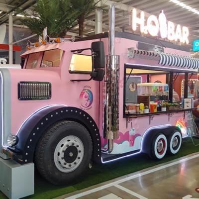 China Vegetable processing plant the latest mobile sandwich truck fast food cafe food truck ice cream food truck for sale for sale