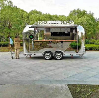 China High Quality Outdoor Potato Chips Cart Mobile Multifuntion Food Trailer For Sale for sale