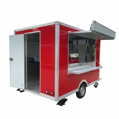 China Multifuntion For Sale Luxury Universal Vending Truck Food Trailer Big Mobile Food Truck With Full Kitchen for sale