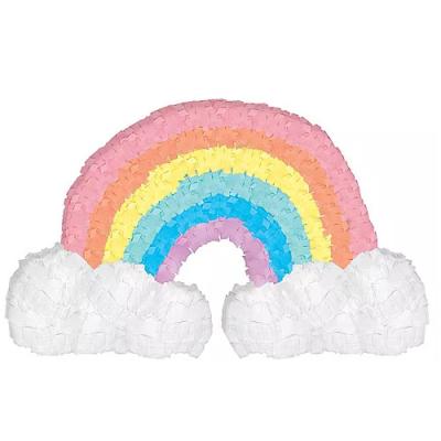 China Wholesale Eco-friendly Materials Partycool Mini Magical Cartoon Rainbow Cute Pinata Birthday Gifts For Kids for sale