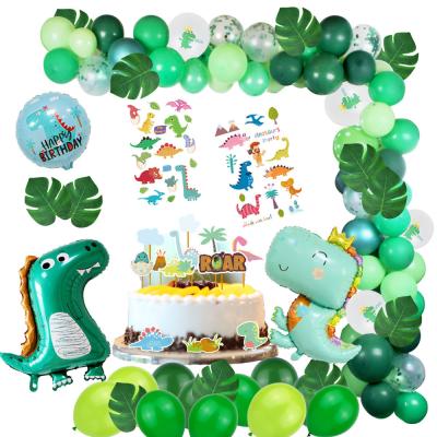 China China PARTYCOOL Dinosaur Birthday Theme Party Decorations Set Birthday Party Supplies for sale