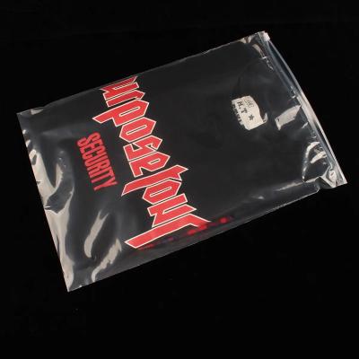 China Hot Sale Recyclable Transparent Self Sealing Bag Clear PE Clothes Zipper Plastic Bag Vietnam for sale