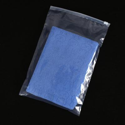 China Manufacturer Custom Logo Printing Recyclable LDPE Zipper Bags OEM Ziplock Bags For Garment Packaging for sale