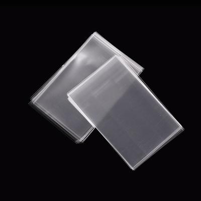 China OEM Customized Logo Print Garment Clothes Recyclable Candy BOPP Packaging Flat Open Clear Opp Transparent Plastic Bags for sale