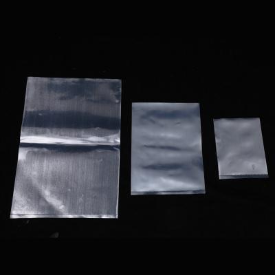 China Moisture Proof Polyethylene LDPE Bag Overwrap Seal Bottom Bag Flat Surface Open Plastic Bag for sale