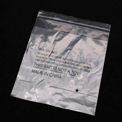 China Customized Disposable Clear Reusable Plastic LDPE Recyclable Clothing Packaging Self Adhesive Bag for sale