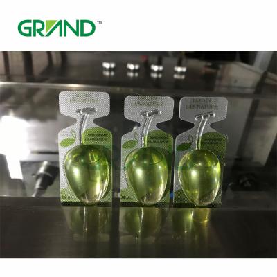 China relleno plástico de la ampolla 0.8-200ml y cabezas de relleno de la máquina 5 del lacre mini en venta