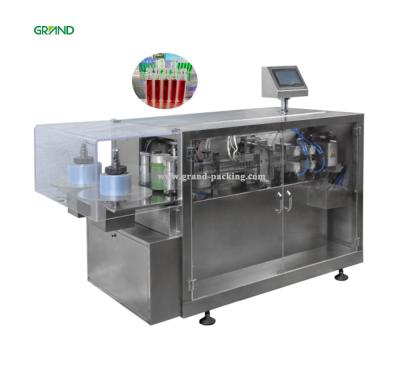 China Oral Liquid Plastic Ampoule Bottle Filling Sealing Machine for sale