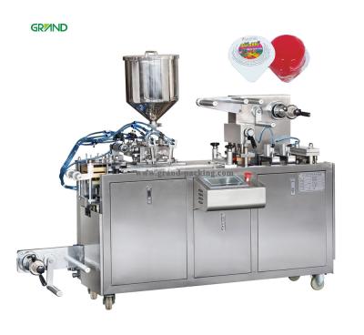 China 10-33 times / Min Blister Packing Machine Alu Plastic Tomato Sauce Packaging DPP 80 for sale