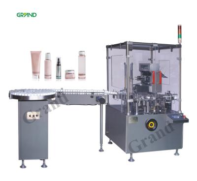 China het Kartonneren van 220V 50HZ Automatische Machine Verticale Kosmetische Fles Verpakking Te koop