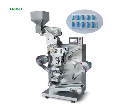 China Medical Strip Packaging Machine Aluminum Aluminum Tablet Packaging Stable for sale