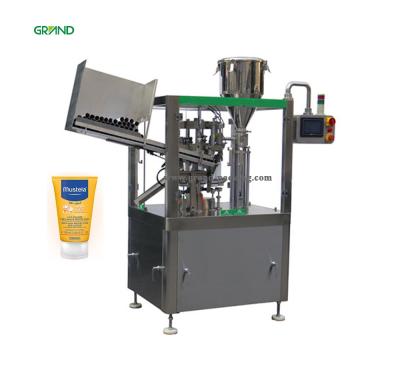 China Cosmetic Soft Tube Filling And Sealing Machine , Automatic Tube Filling Machine ZHY-60YP for sale