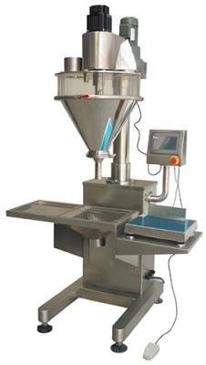 China Auger Bottle Filling And Capping Machine Semi Automatic For Powder Filling for sale