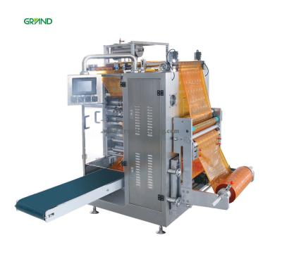 Chine Machine de remplissage latérale du sachet quatre, ligne multi machine de conditionnement liquide de sachet Y500E à vendre