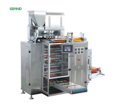 China Stable Sachet Packing Machine Four Side Sealing Multi Line Powder F500E for sale