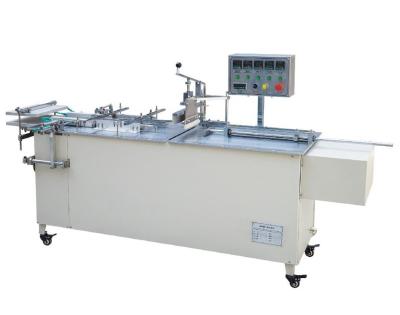 China Bopp-Klarsichtfolie-Zellophan-Verpackmaschine, Cello-Verpackungs-Maschine BTB - II halb automatisch zu verkaufen