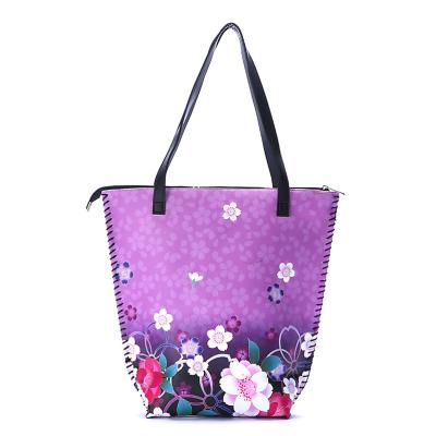 China New PORTABLE Women's Tote Bag Retro Ethnic Style Single Shoulder Shopping Bag Large Tote Bag for sale