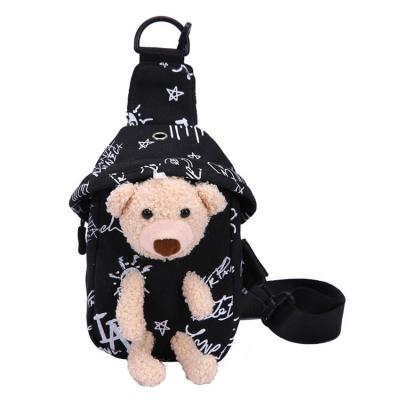 China Custom 3D Anti-theft Kids Support Teddy Cartoon bookBags Kids Toddler School Bags Cute Kid Schoolbag Plush Backpack for sale