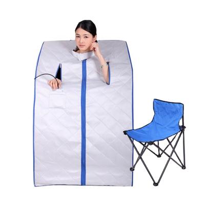 China Portable Sauna Tent Infrared Sauna Computer Control Panel Home Use Infrared Sauna Detox for sale