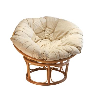 China Eco-friendly High Quality Outdoor Rattan Woven Round Hotel Villa Furniture Garden Leisure Sofa Chair for sale