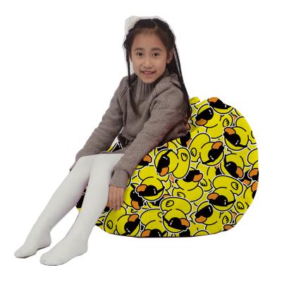 China Customized Child Modern Sofa Bed Small Cartoon Baby Lazy Sofa Chair Beanbag Cushion Lazy Sit for sale