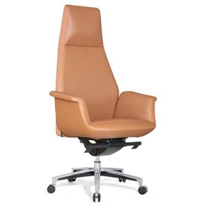 China Swivel factory direct sale handmade microfiber leather high back style home chair single office chair for sale