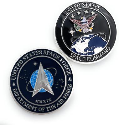 China USA 3d Engraved USA Military Collectable Commemorative Coin Custom Soft Enamel Metal Challenge Coins for sale