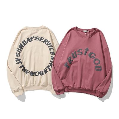 China Anti-wrinkle 2021 New Arrive Kanye West Holy Spirit Hoodies Winter Hip Hop Men Women Hoodies Kanye Oversized Hoodie 100% Cotton for sale