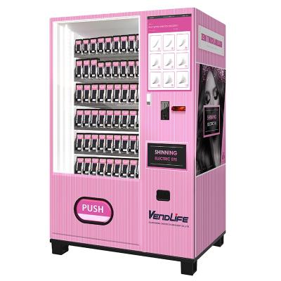 China Free Standing Face Mask Eyelashes Wigs Woman Beauty Vending Machine for sale