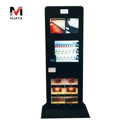 China Large Capacity Automatic Combo Snacks Drinks Vending Machines 46-100pcs for sale