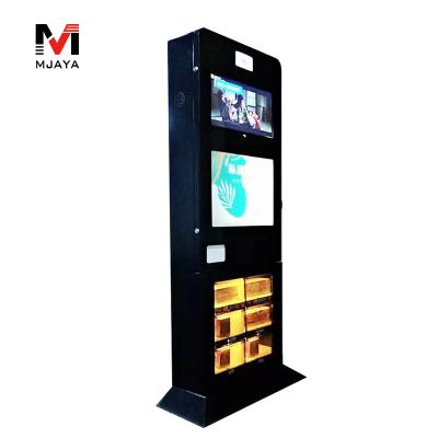 China Large Capacity Automatic Combo Snacks Drinks Vending Machines 46-100pcs for sale