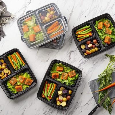 China 3 compartment heatable food containers for sale