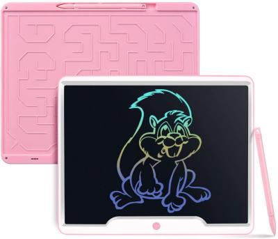 China Draw Panel 2020 New Pink Color Case 15 Inch LCD Writing Tablet PC Memo Pad for sale