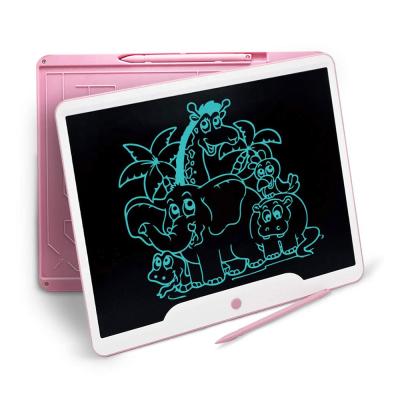 China 15inch Kids Writing Board Self-adhesive Hot Digital LCD Drawing Graphic Tablet for sale