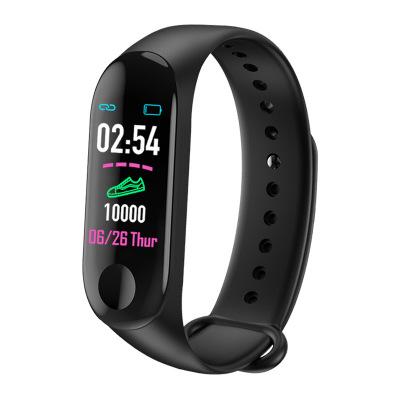 China 2019 New Auto Date Fitness Tracker M3 Plus Waterproof Smart Watch Band Wristband M3 Wristband for sale