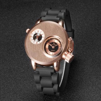 China Water Resistant V6 V0036 Like Special Design Men Watch Analog 2 Time Zone Custom Digital Sport Hand Watches for sale