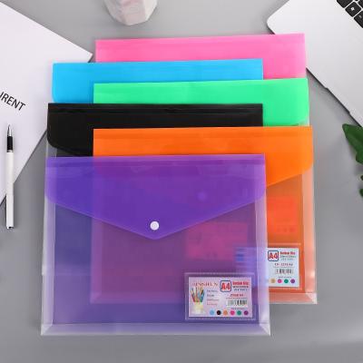 China Fancy A4 Accordion Waterproof PP Document Folder Expanding Folder With Custom Brand Envelope Bag for sale