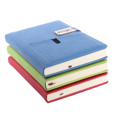 China Promotional cheap luxury striped binder a5 notebook for sale