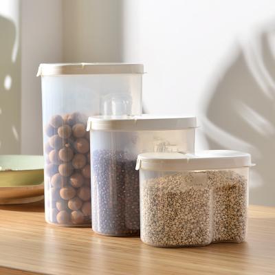 China Freshness Preservation High Quality Small Size Kitchen Use Sealed Powder Jar PP Food Container Customized Plastic Airtight Food Storage Containers for sale