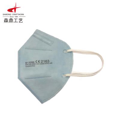 China Non-woven Fabrice Fabrice FFP2 kn95 non-woven manufacturer face mask disposable non-medical 5 layers dust ffp2 kn95 mask color for sale