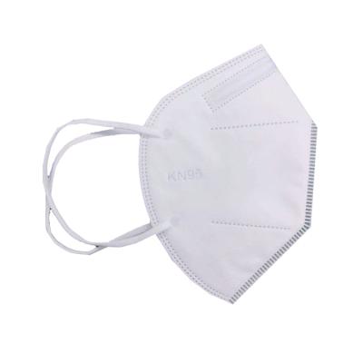 China Comfortable Earloop KN95 Nonwoven Fabric FFP2 Nonwoven Fabric Soft Disposable Face Mask Half Face Mask for sale