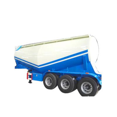 China High Quality 60ton Cement Silo Cement Silo Price Compressor V Shape Powder Axles 45m3 W Trailer 3 Bulk Truck Cargo Dry Bulker Carrier for sale