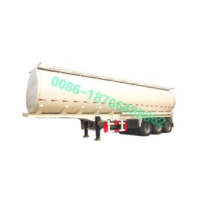 China Truck trailer 3 axles crude oil petrol petrol transport tank trailer fuel tanker diesel semi trailer for sale for sale