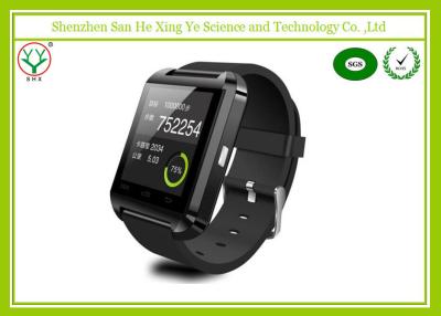 China Smart Bluetooth Wrist Watch / Silicone Strap Watches For Android Iphone HTC for sale