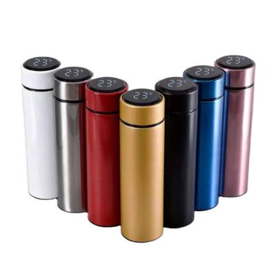 China Viable Selling Good Smart Led Food Rvs Thermo Coffee Copo Vacuum Flasks Double Walled Glass Thermoses for sale