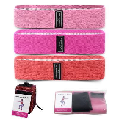 China Fitness Exercise 3 Resistance Levels Workout Bands Booty Bands For Men And Women for sale