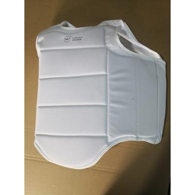 China Fitness Exercise Professional Boxing Body Protector Chest Guard for Muttahida Majlis-e-Amal Karate Taekwondo Training Boxing Speed for sale