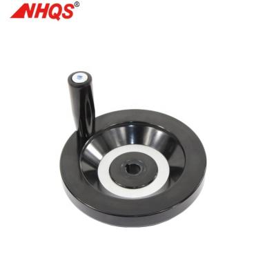 China NHQS QS0804.9 Solid Bakelite Solid Handwheel For Machine Tool Lathe Handwheel for sale